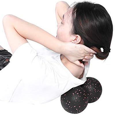 Peanut Massage Ball Roller, 16x8cm EPP Foam Yoga Roller Massage Ball Double Lacrosse Ball Body Muscle Stress Relief Tool Manual Massager Equipment Tool for Deep Tissue Muscle Recovery - Image 5