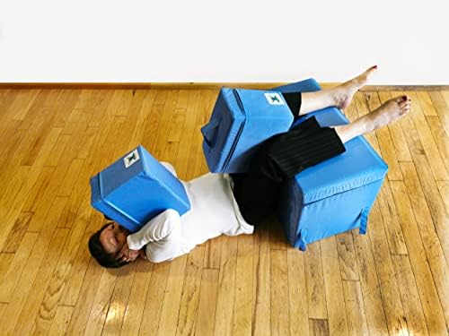 Pain Free-Posture Committed Foam Package (Blocks LARGE & 2 SMALL, Rolls LONG & SHORT, STRAP/Yoga Belt & Prism Glasses Bundle)-Used for All Posture Method Exercises-Back, Shoulder & Neck Pain - Image 3