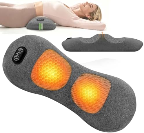 2026 Upgraded Cordless 4 in 1 Support Pillow, Triple Fusion Back Massager by Unknown