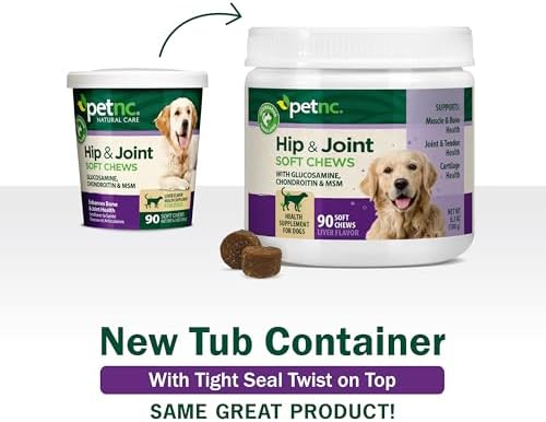 PetNC Natural Care Hip and Joint Soft Chews for Dogs, 90 Count - 27591 - Image 3