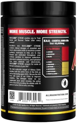 ALLMAX MUSCLEAA Xtreme EAA Powder, Pina Colada, 532 g, 30 Servings - Image 2