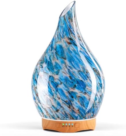 Porseme Essential Oil Diffuser 280ml Handmade Glass Diffuser 7H Runtime by Porseme