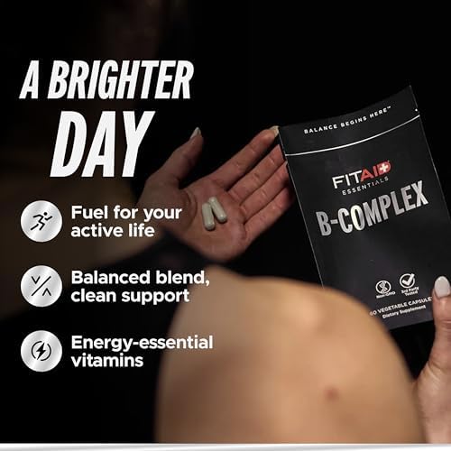 LIFEAID FITAID Methylated B-Complex Energy Supplement, 60 Capsules - Image 3