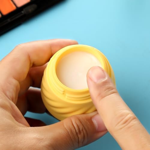 Gemice Silicone Cream Jars TSA Approved Travel Size Containers with Toiletry Bag, Wide Mouth Leak-proof Travel Accessories with Lid for Cosmetic Cream (4 Pack) - Image 4