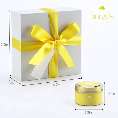 Sunflower Gifts for Women – Yellow Sunshine Spa Gift Box, Self Care Bath Basket with Citrus & Peony, Get Well Soon, Cheer Up or Birthday Present for Mom, Sister or Friend - Image 5