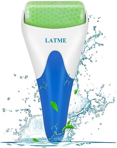 LATME Ice Roller for Face Eyes,Womens Gifts,Face Massager Roller Puffiness Migraine Pain Relief and Minor Injury (Green) by LATME