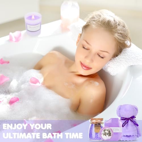 Birthday Gifts for Women, Relaxing Spa Self Care Gift Baskets - Image 5