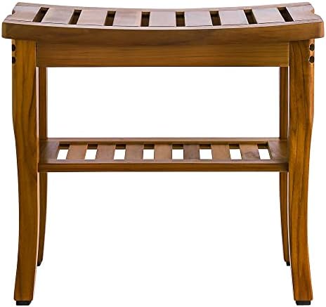 VaeFae Teak Shower Bench, Large Bench - Image 5