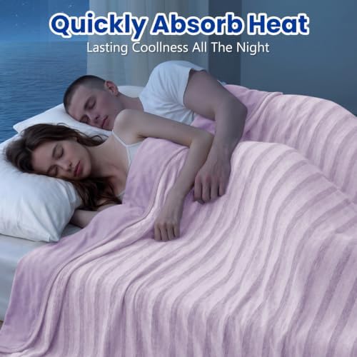 GOHERO Cooling Blanket 50"x70" Summer Cooling Blanket for Hot Sleepers - Image 2