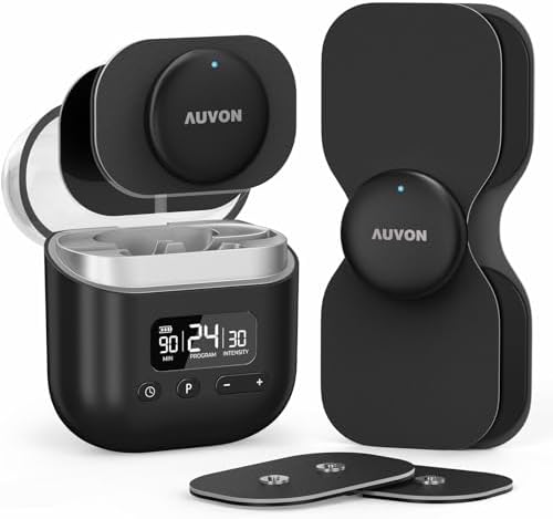 AUVON Wireless 24 Modes TENS Unit Muscle Stimulator for Pain Relief, 6 Pads by AUVON