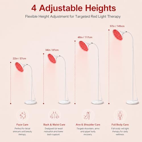 Red Light Therapy for Body Face,Infrared Light Therapy Lamp - Image 3