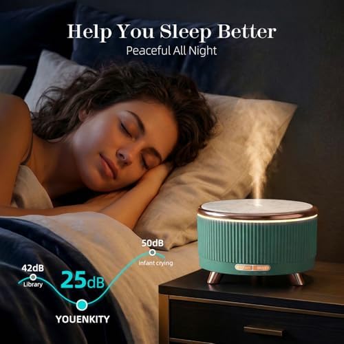 500ml Essential Oil Diffuser, Ultrasonic Aromatherapy Humidifier - Image 5