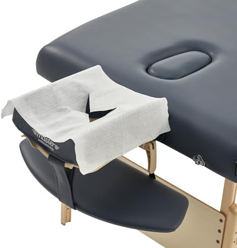 Master Massage Disposable Breathing Space Cover for Massage Table (100 Pack), White by MasterMassage