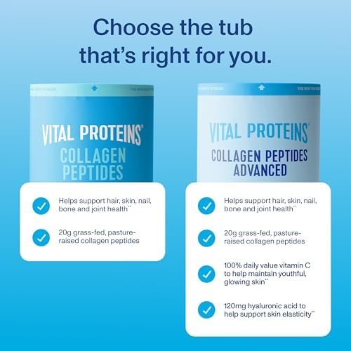 Vital Proteins Collagen Peptides Powder Advanced, Unflavored, 20oz - Image 4