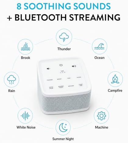 Big Red Rooster White Noise Machine for Baby Sleep, Portable Sound Machine - Image 4