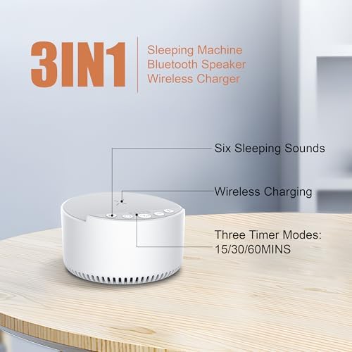 Sleep Sound Machines with Wireless Charger - Image 2