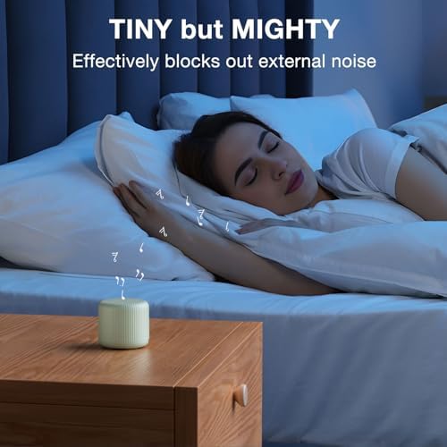 White Noise Machine Baby Portable Sound Machine,LEICEX Travel Sound Machine,15 Non-Looping Sound Timer and Memory Play, Mini White Noise Machine for Sleeping Office Travel （Mint） - Image 7