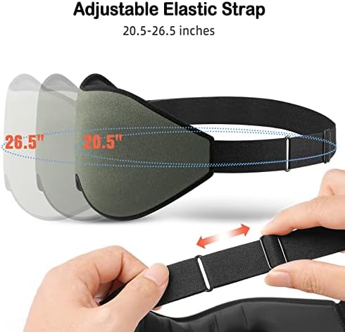 LitBear Sleep Mask for Side Sleeper Women Men, Eye Mask for Sleeping - Image 5