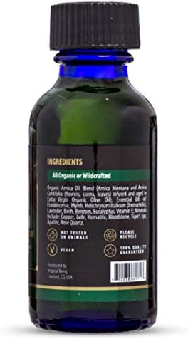 Royal Arnica Oil – Organic Herbal Blend for Muscle Recovery, Bruise Support, Joint Flexibility, Skin Vitality – Longer Lasting Than Arnica Cream or Gel – Infused with Essential Oils (1oz) - Image 6