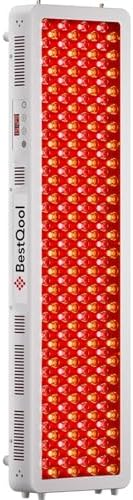BestQool Red Light Therapy Panel, 4 Wavelengths 200 LEDs Full Body, 330W by Bestqool