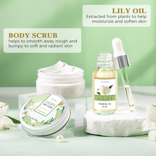 Gifts for Women, Birthday Gifts for Women, Lilies Self Care Set - Image 3