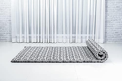 Leewadee Wide Thai Roll Mat 75 x 39 inches Kapok Firm - Image 4