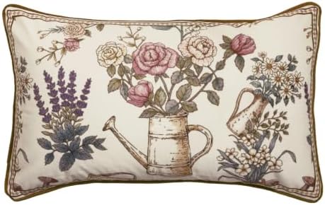 patdrea Designer French Velvet Throw Pillow Cover,12"x20"-Hoenycan by patdrea