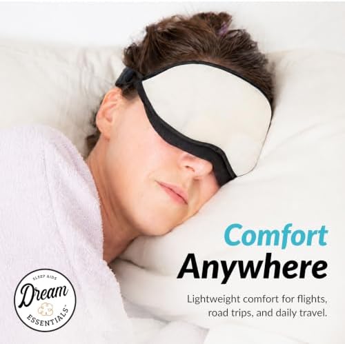 Organic Cotton Sleep Mask | Natural Cotton - Light Blocking Eye Cover USA - Image 4
