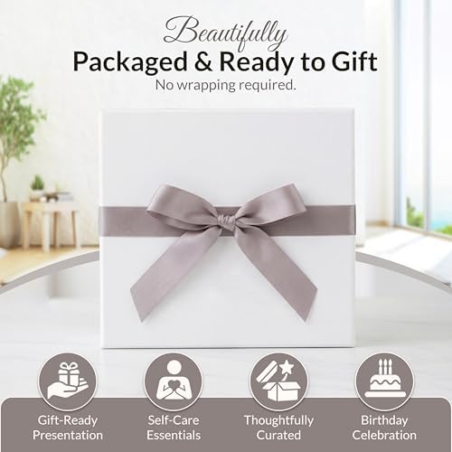Luxury Spa Gifts for Women, Pamper Self Care Gift Set with Shower Steamers, Body Scrub, Candle & Gua Sha, Birthday, Bridal Shower & Thank You Gifts - Image 4