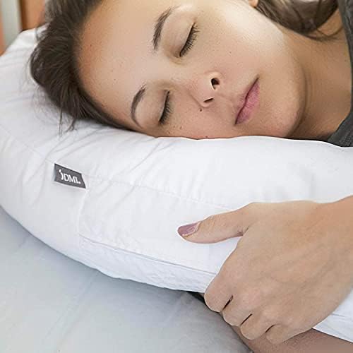 DMI U-Shaped Side Sleeping Pillows For Neck And Shoulder Pain |Side Sleeper Neck Pillow & Pregnancy Pillow Side Sleeper With Ear Hole | Back, Hip, & Sciatica Relief(30"x20"x6") - Image 2