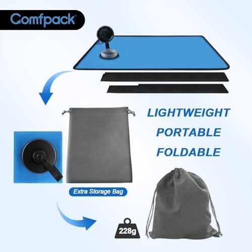 Comfpack XL Refillable Ice Bag for Injuries, Travel Ice Pack with Straps - Image 6
