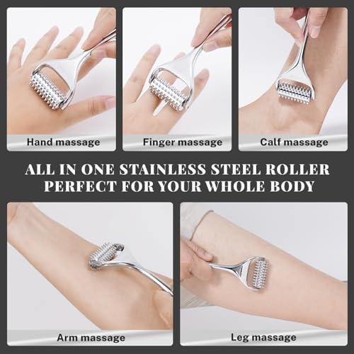 Acupuncture Massage Roller with Acupressure Spikes Roller Massager - Image 4
