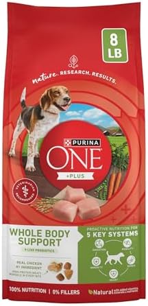 Purina ONE Plus Whole Body Support with Chicken Dry Dog Food, 8 lb Bag by PurinaONE