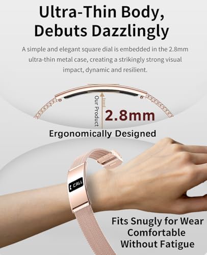 Smart Bracelet for Women Men Ultra-Thin Fitness Tracker for Android & iOS - Image 4