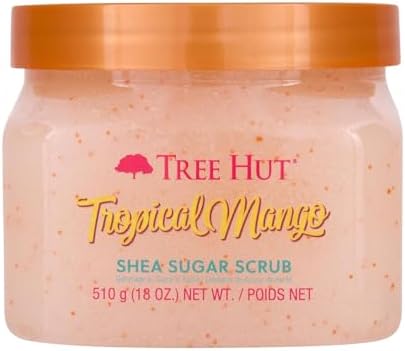 Tree Hut Body Scrub, Tropical Mango, 18 Oz by TreeHut