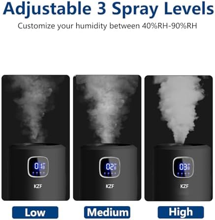 KZF 9L Humidifiers for Bedroom Large Room - Image 6