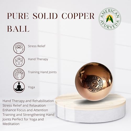 Premium Pure Solid Copper Ball 4 Inch Dia (10 lb 10 Oz) Healing Energy Orb Sphere Mineral Crystal Mental Agility Grounding Movement Therapy Single Pack (4 Inch) - Image 4