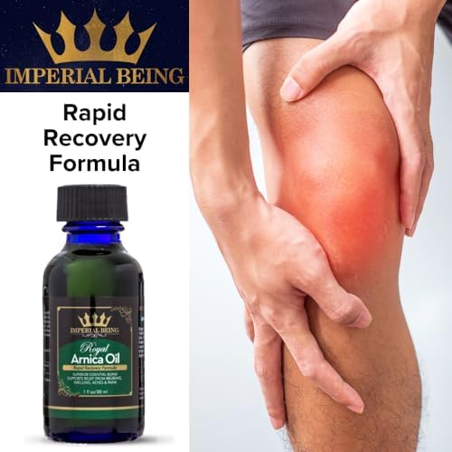 Royal Arnica Oil – Organic Herbal Blend for Muscle Recovery, Bruise Support, Joint Flexibility, Skin Vitality – Longer Lasting Than Arnica Cream or Gel – Infused with Essential Oils (4oz) - Image 3