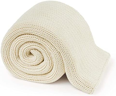 Guohaoi Knitted Weighted Blanket for Adults, 50"x60" 7lbs Full/Queen Size by GuohuoiHomeKitchen
