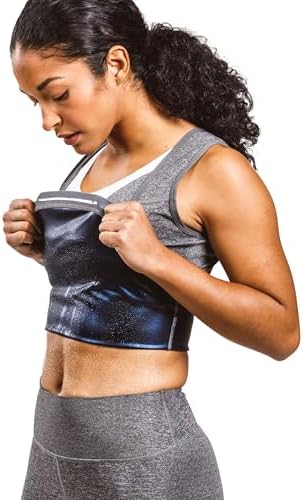 Sweat Shaper Premium Sauna Tank Top For Women, Slimming Sauna Shirt For Women, Sweat Vest for Workouts by SweatShaper