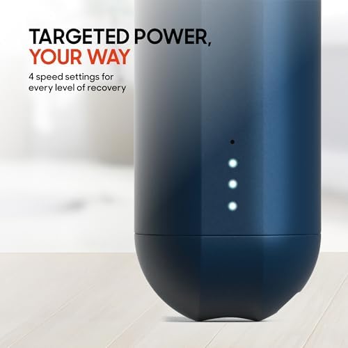 Sharper Image Powerboost Move Mini Percussion Massage Gun, Powerful & Quiet - Image 5