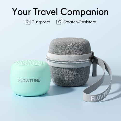 FLOWTUNE Sound Machine with Travel Case White Noise Machine for Baby Adults, 18 Non-looping Sounds, Timer, Memory Function, Portable Sleep Sound Therapy Gift(Mint Green) - Image 2