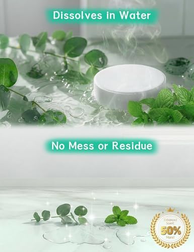 Shower Steamers Aromatherapy 15 Pack, Menthol & Eucalyptus Shower Bombs with Natural Essential Oils, Quick Relief Nasal Congestion, Relaxation & Self Care Gifts for Women & Men - Image 2