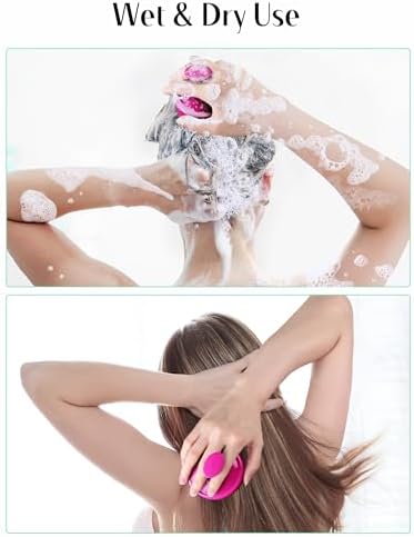 HEETA Scalp Massager Hair Growth Scrubber for Dandruff Removal Hair Care - Image 5
