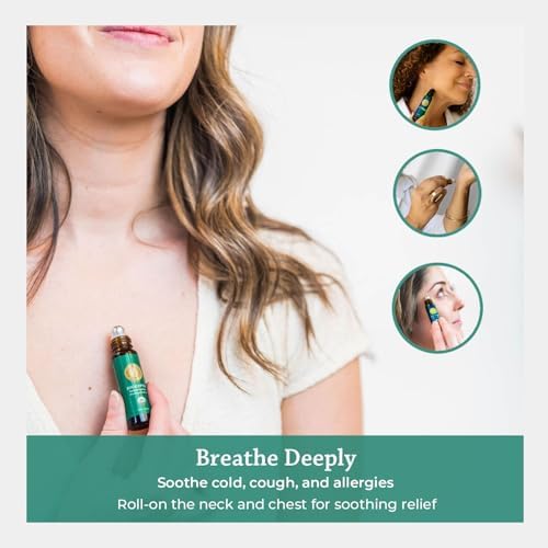Silk Road Organic Eucalyptus Essential Oil Breath Roll-On, USDA Certified - Image 3