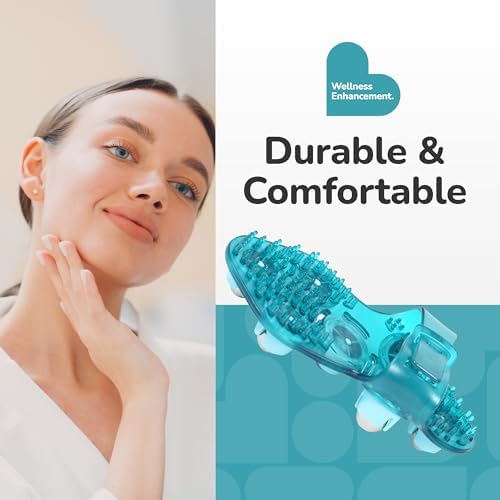 BioSwiss Massage Glove with Steel Roller Balls, Handheld Full Body Massager for Back, Neck, Shoulders, and Legs - Image 5