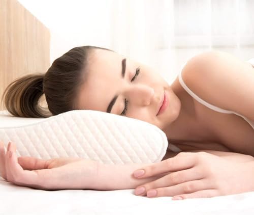 EPABO Contour Memory Foam Pillow Orthopedic Sleeping Pillows, Ergonomic Cervical Pillow for Neck Pain - for Side, Back and Stomach Sleepers, Free Pillowcase Included (Firm & Near King) - Image 6