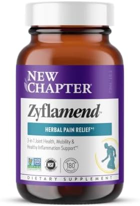 New Chapter Zyflamend Joint Support Supplement, 180 Capsules by NewChapter