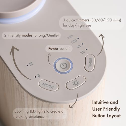 Waterless Essential Oil Diffuser with Solid Wood Cover - Image 6