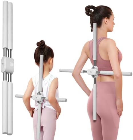 Yoga Stick, Back Cross Orthosis for Adult And Child, Foam Stainless Steel Material, Improving Hunchback and Chest Back Support, Hump Corrector Posture Corrector Stick Stretching rod(23.6-35.4in) by Unknown